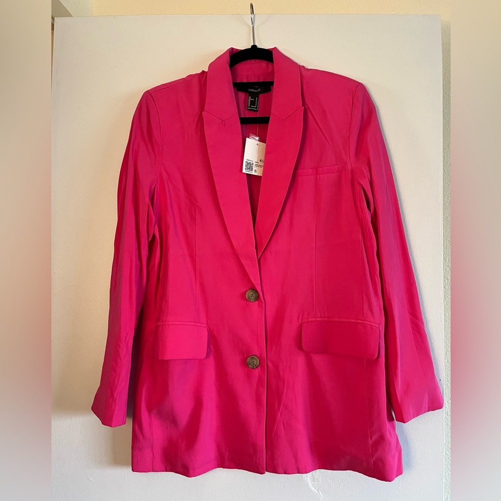 NWT Hot Pink Blazer